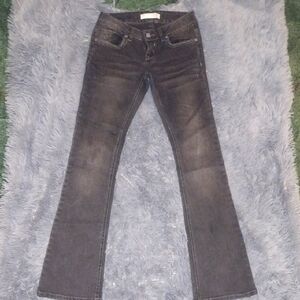 No Boundaries Dark Gray Boot Cut Jeans